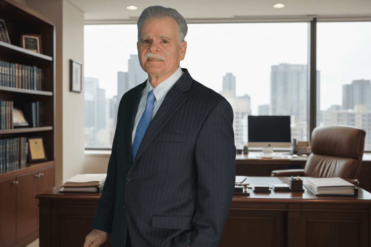 Paul N. Iannone, JD, CPA, MST in his office